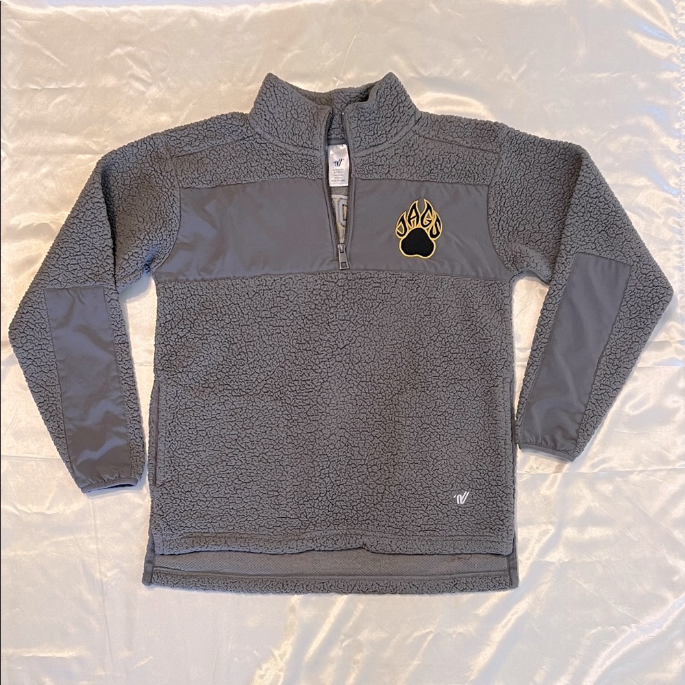 Varsity Spirit Gray Top Gun All Stars Pullover Fleece